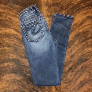 Silver Jean CO. Skinny jeans worn once